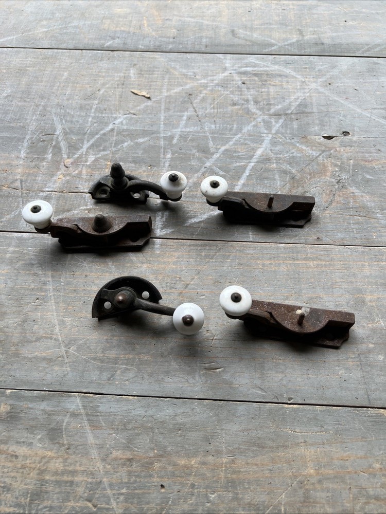 Vintage Door Hardware And Knobs Bronze Brass Iron Mixture