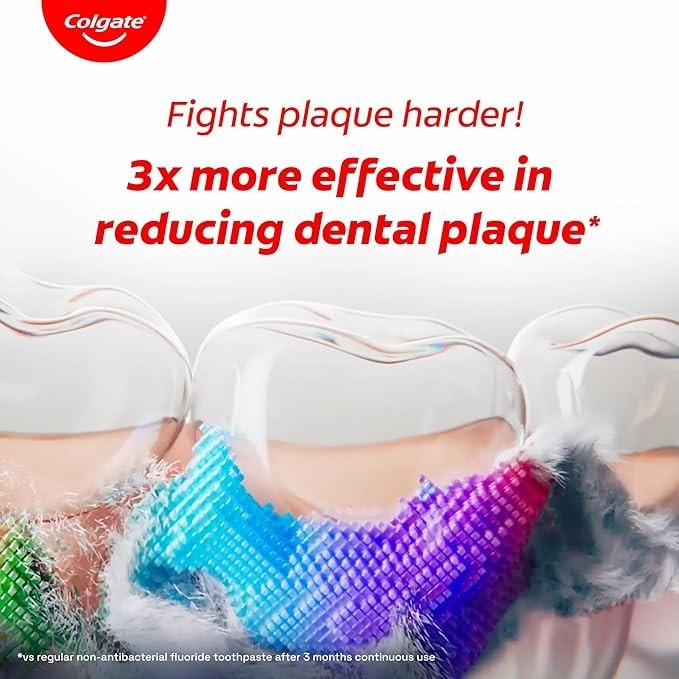 Colgate Total Plaque Release Toothpaste, 3X More Effective 80g/2.82oz