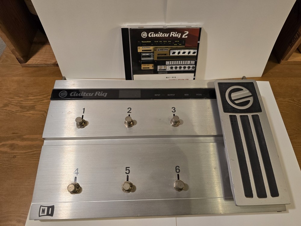 Native Instruments Guitar Rig 2 Virtual Processor DVD Mac/Win with Rig Kontrol 2