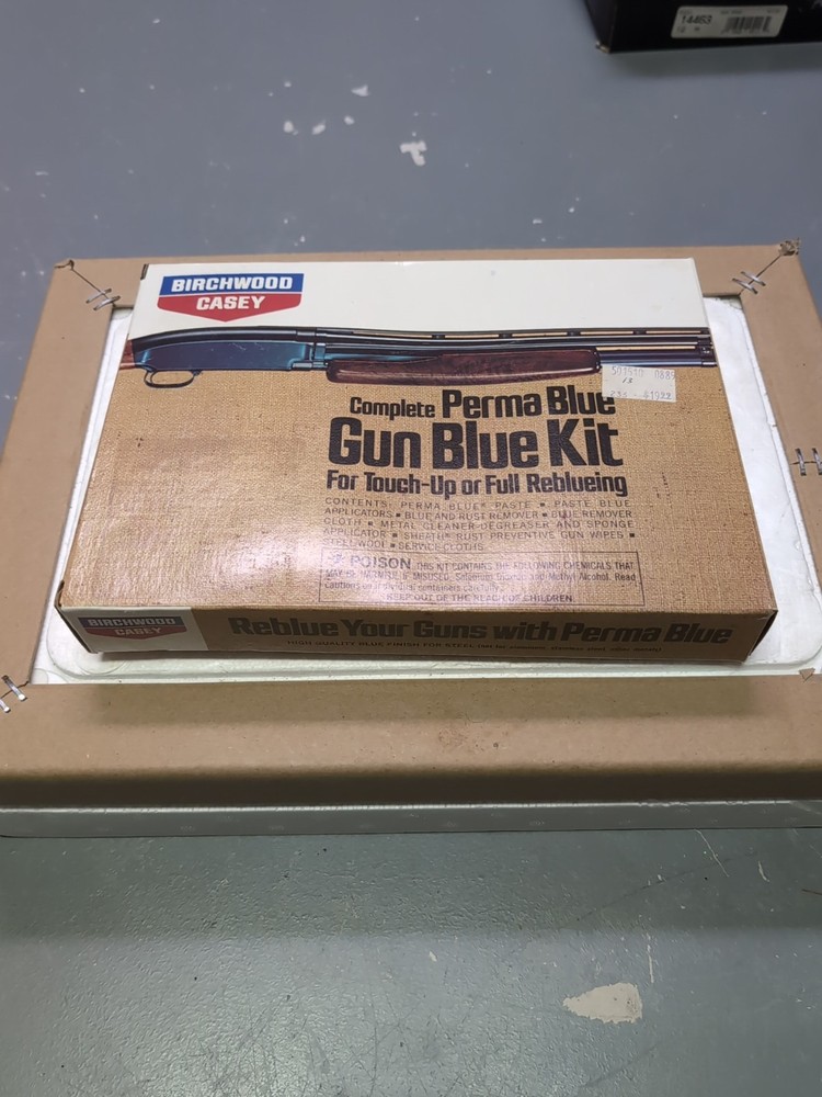 Birchwood Casey Complete Perma Blue Gun Blue Kit- New Open Box