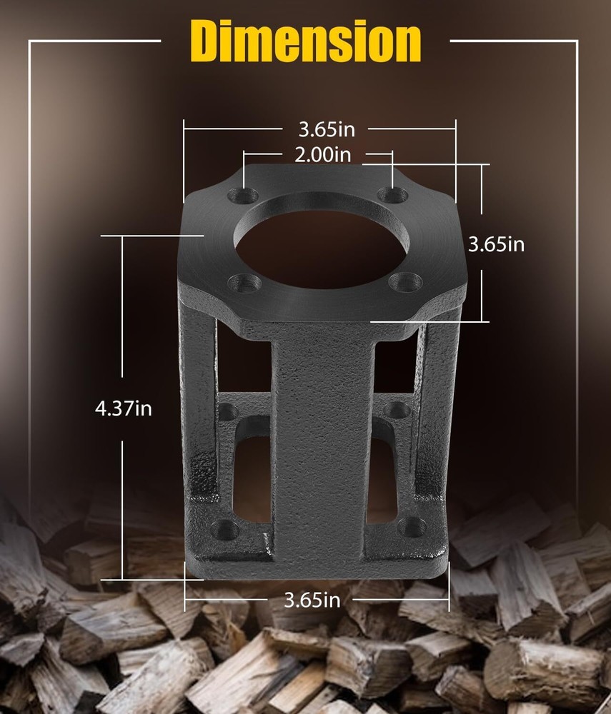 Log Splitter Hydraulic Pump Mount Replacement Brackets for 5-7 Hp Engines