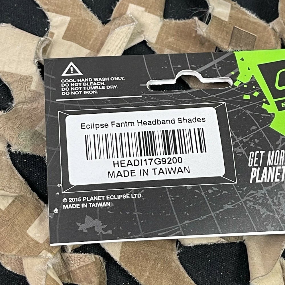 NEW Planet Eclipse Fantm Headband - Shades