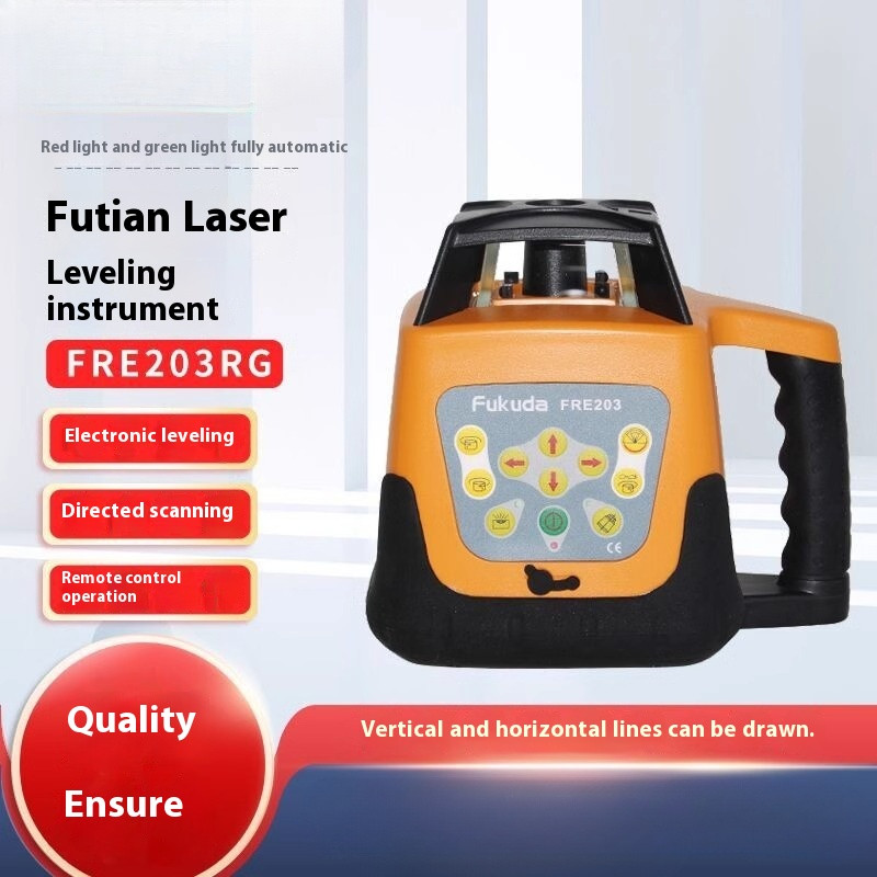 Fully Automated Laser Leveling System with Vertical/leveling Capability.