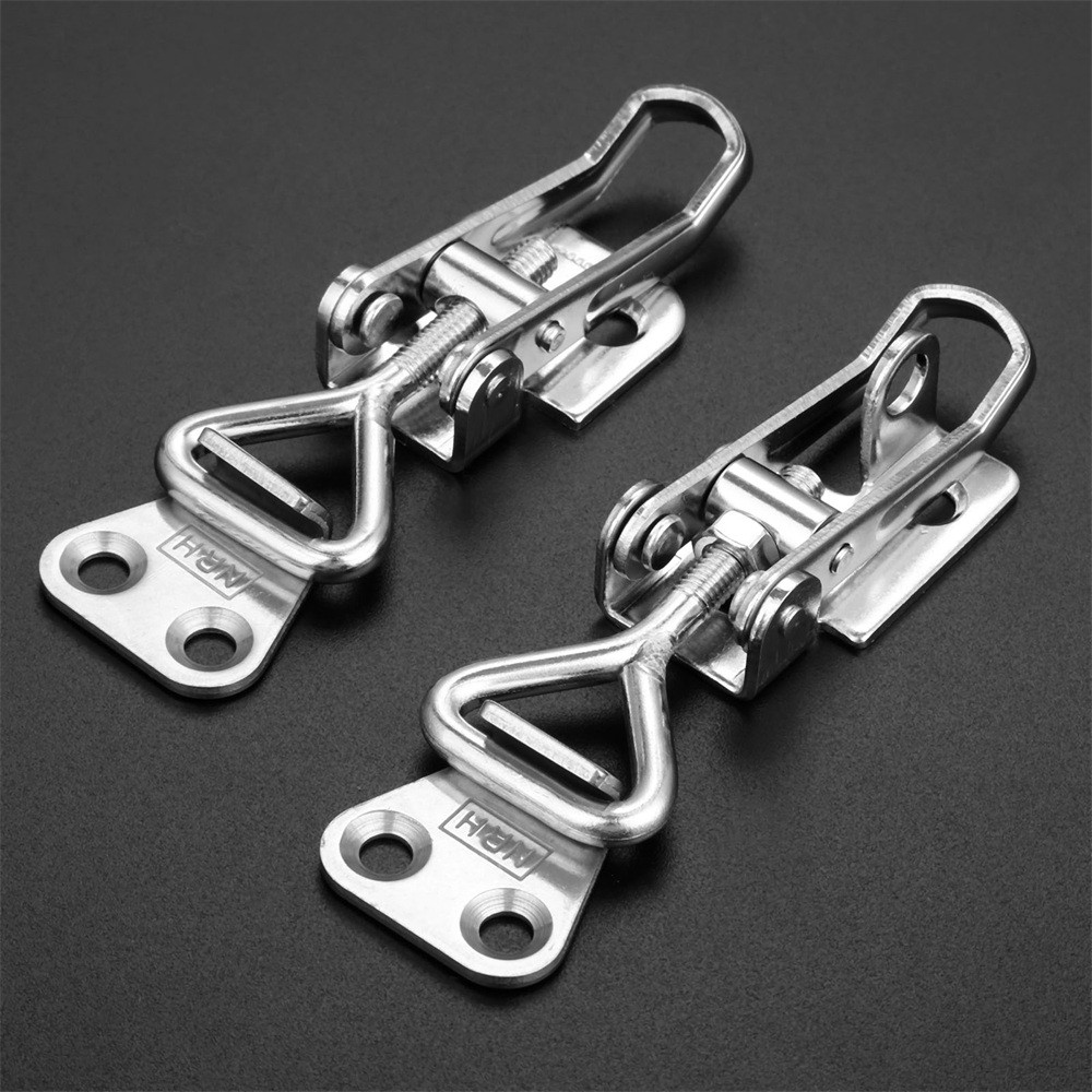 Adjustable Toggle Clamp Hasp Cabinet Box Hardware Toolbox Case Catch Chest Lock