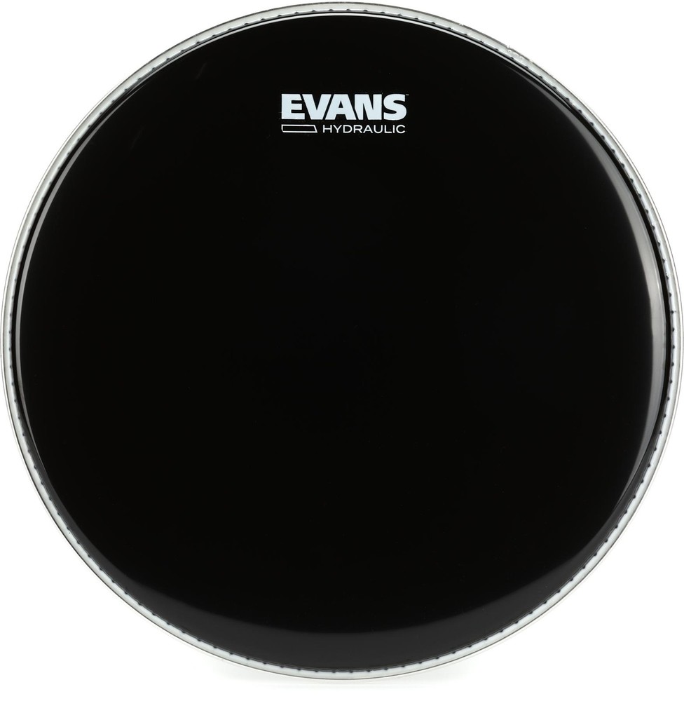 Evans Hydraulic Black Drumhead - 13 inch (2-pack) Bundle