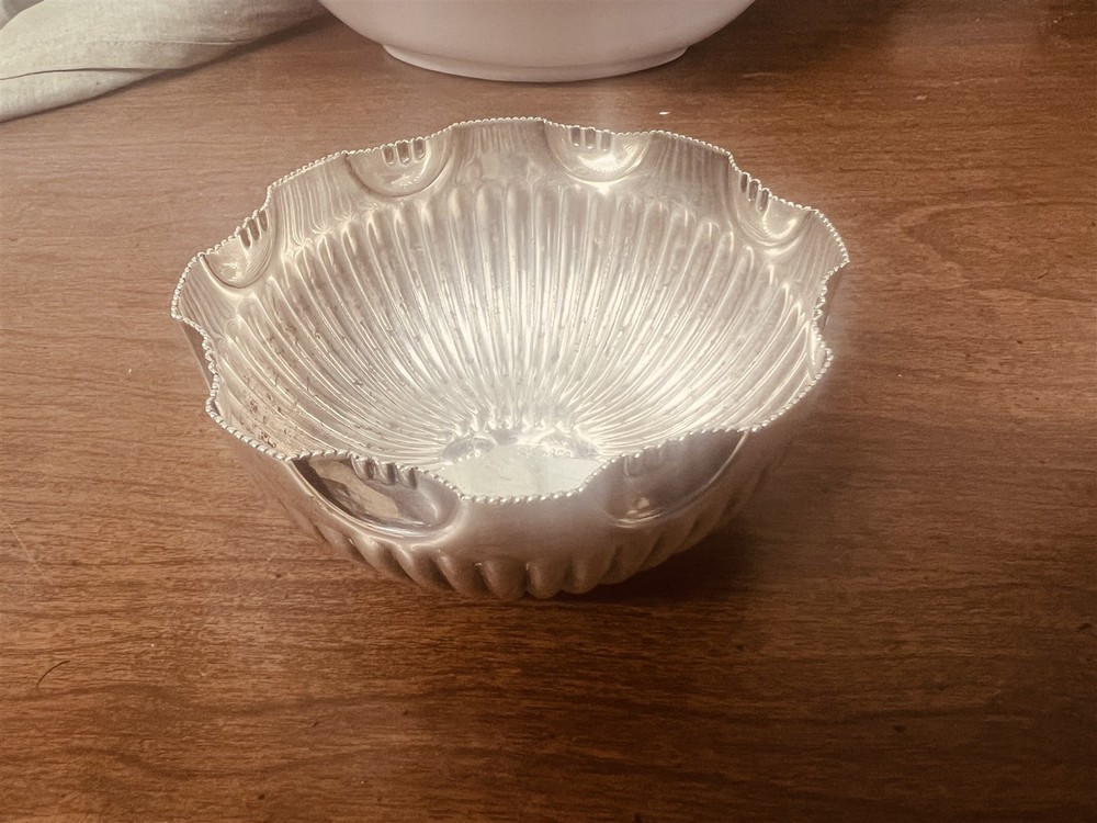 Barker Ellis Silverplate Nut Bowl 4-1/2"