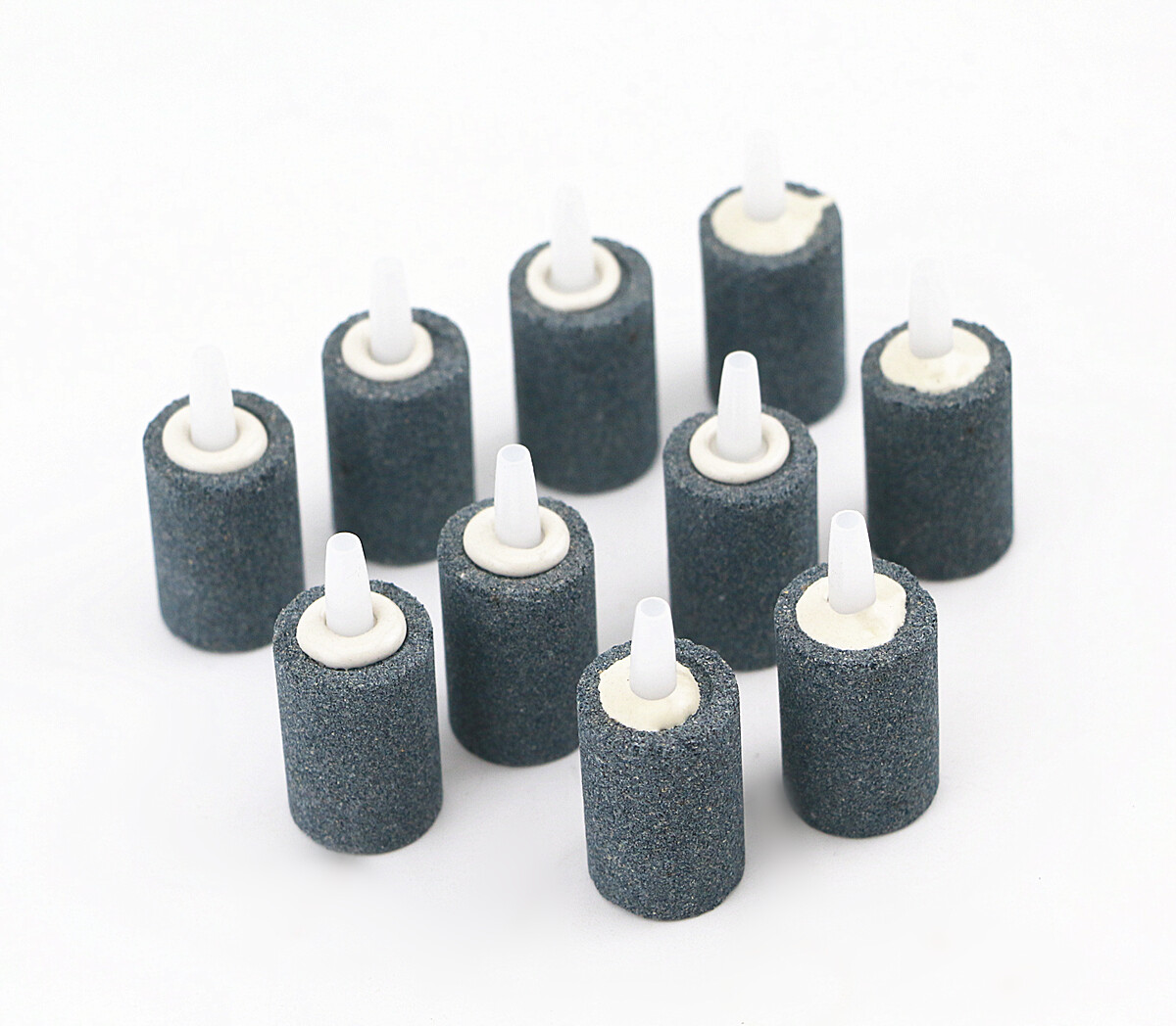 10X Air Bubble Disk Stone Aquarium Aerator Fish Tank Pump Hydroponics Oxygen