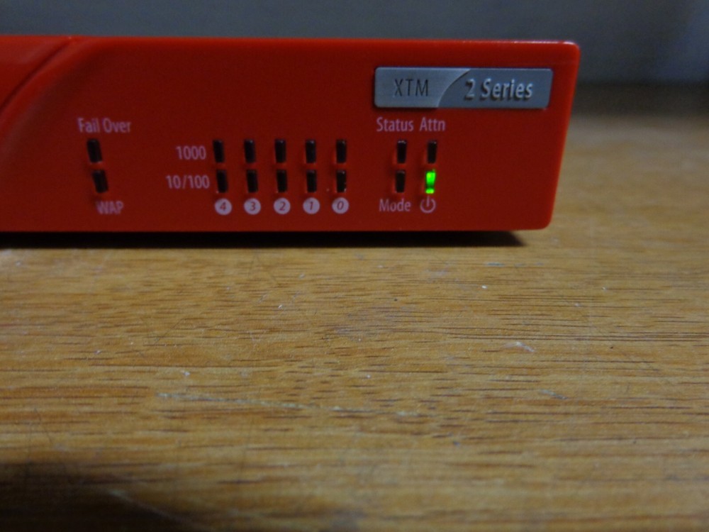 WatchGuard Firebox, X10e Edge, Secure Wireless Router XP2E6 (No AC Adapter)