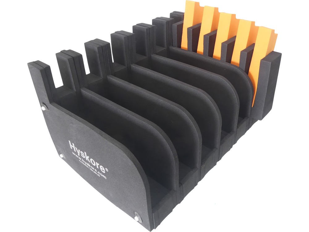 Hyskore Modular 5 Gun Rack with 5 Magazine Insert Black