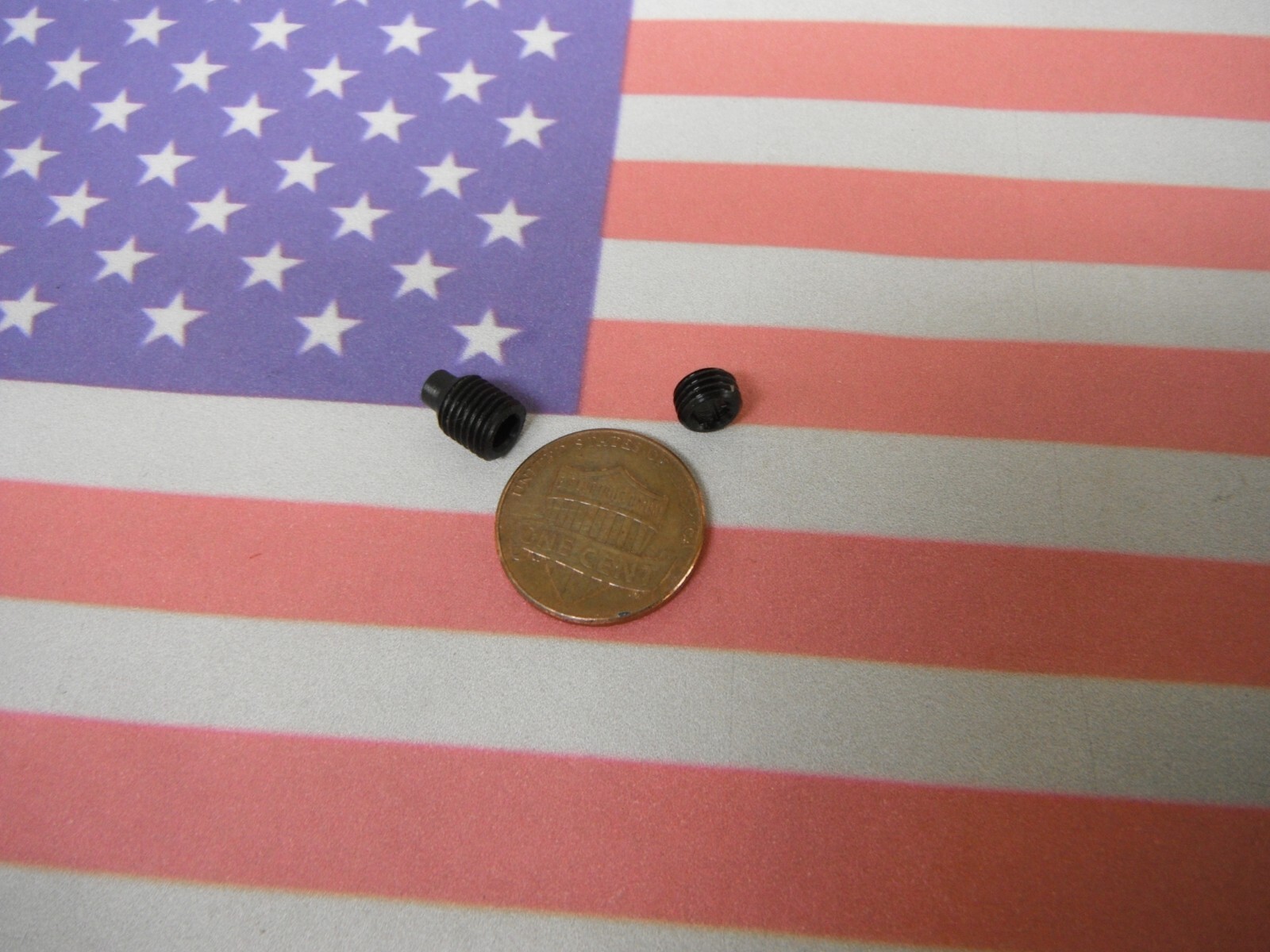 BRIDGEPORT MILL PART, milling machine COLLET ALIGNMENT & SET SCREW M1137 M1424