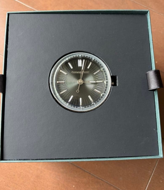 Original Audemars Piguet Code 11.59 Green Dial Table Clock