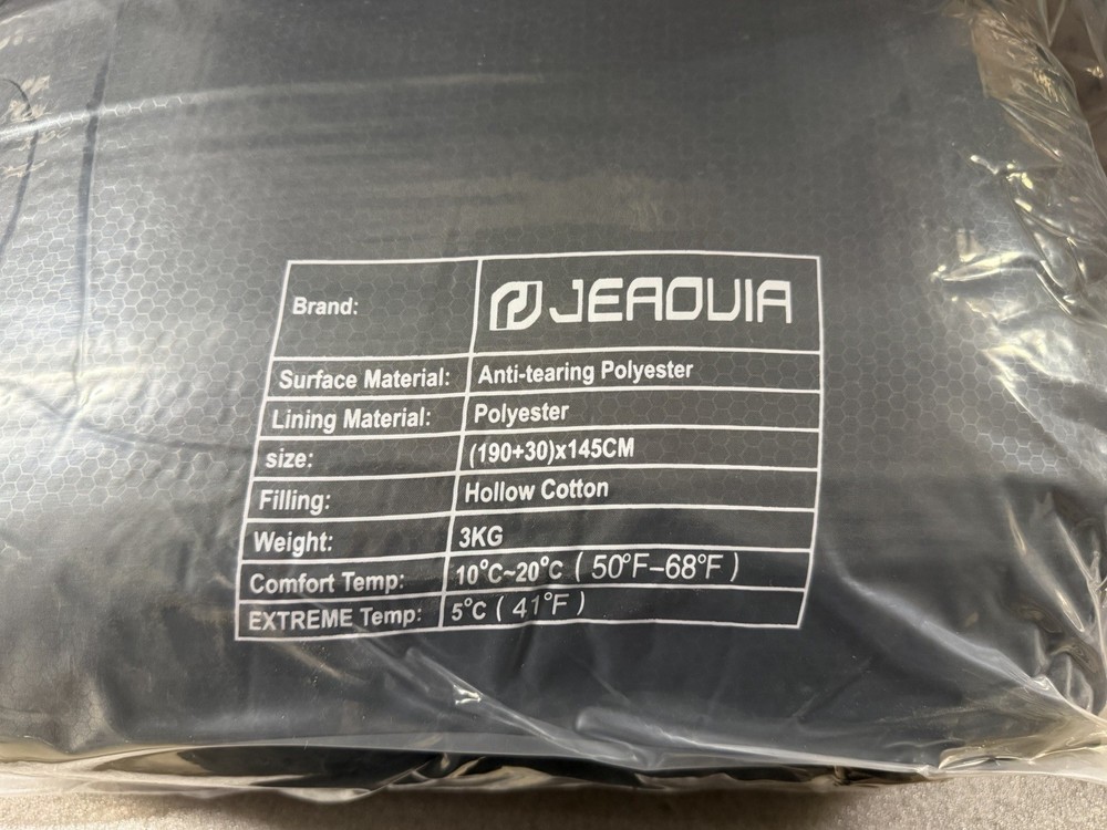 JEAOUIA Double Sleeping Bag (Orange)