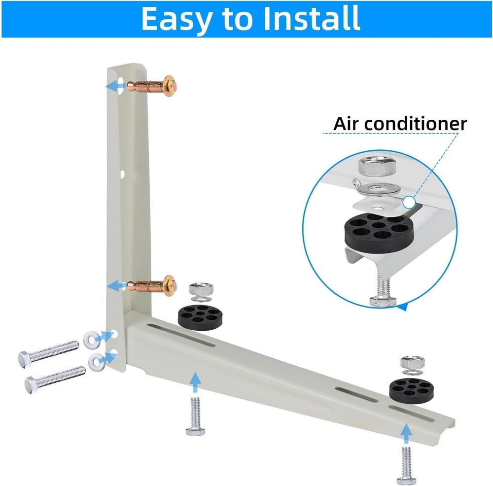 Mini Split Wall Mounting Bracket for AC/Heating System Unit 7000-15000