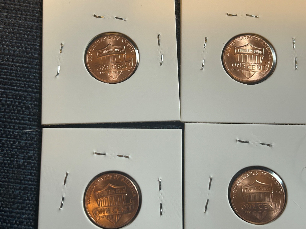 2025 P & D LICOLN CENTS FRESH FROM ROLLS 2 COIN SET