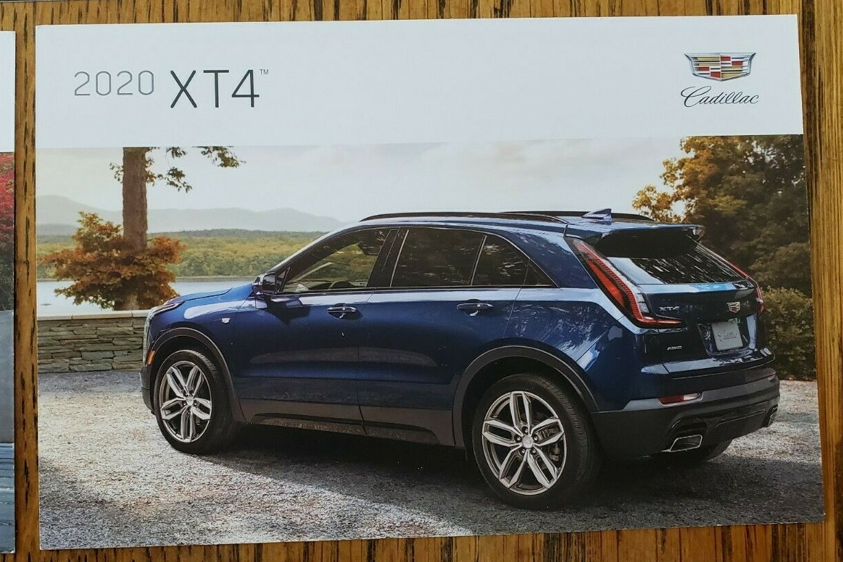 2020 Cadillac Dealer Promotional 5 Postcard Set - Escalade, XT4, XT5, XT6, CT5