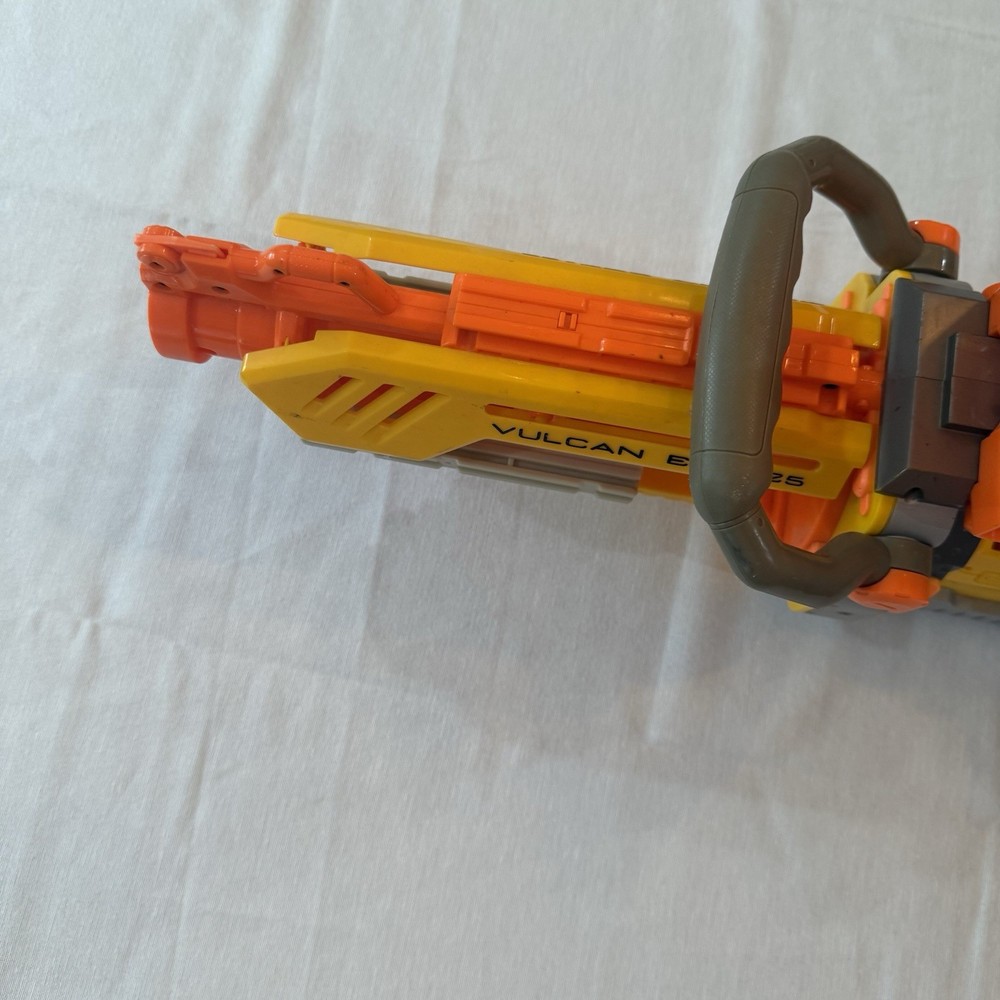 Nerf Vulcan EBF 25 Blaster Dart Gun Tested & Working Missing Battery Tray