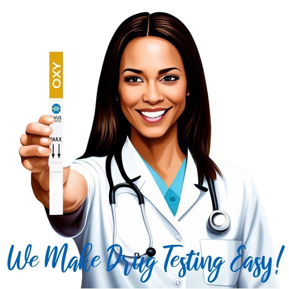 Ovus Medical Oxycodone Drug Test Strips – OXY | 5 Min Results, - Multiple Strips