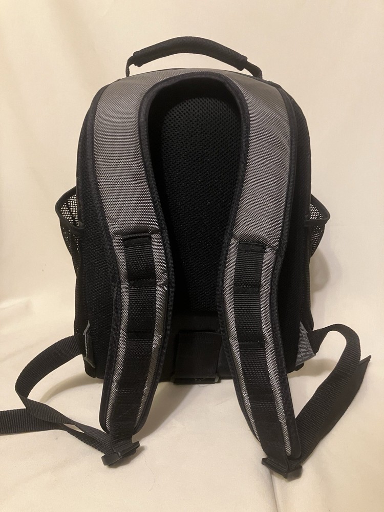 Sony Multi Function Camera Backpack Black/Gray LCS-VA60 With Strap & Extras