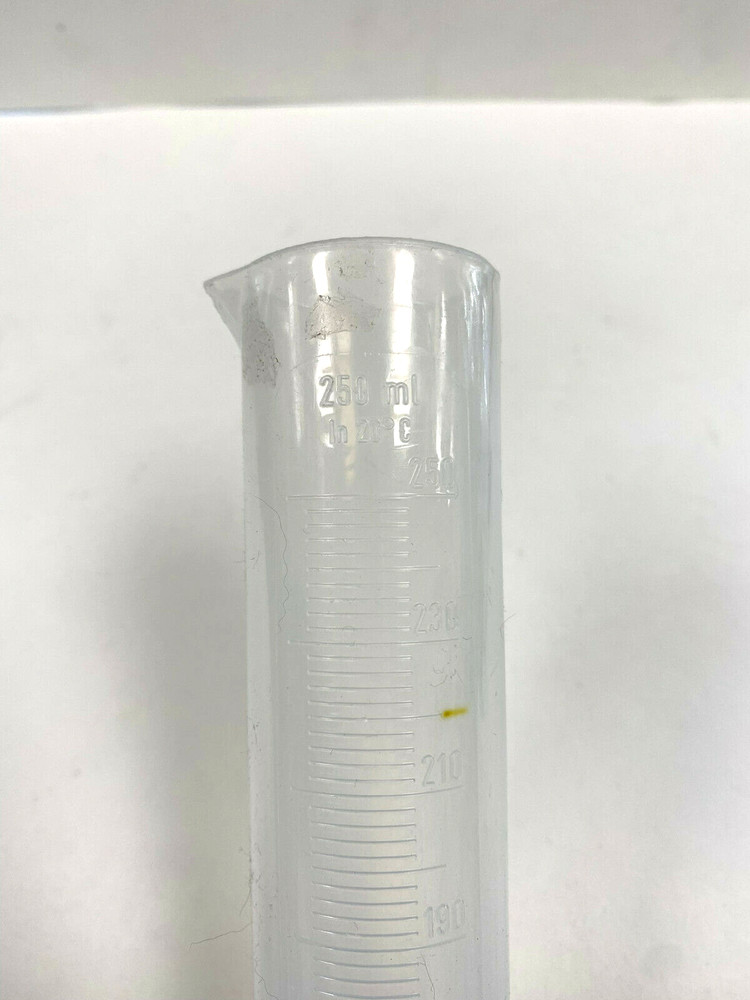 Plastic Graduated Cylinder 250 mL