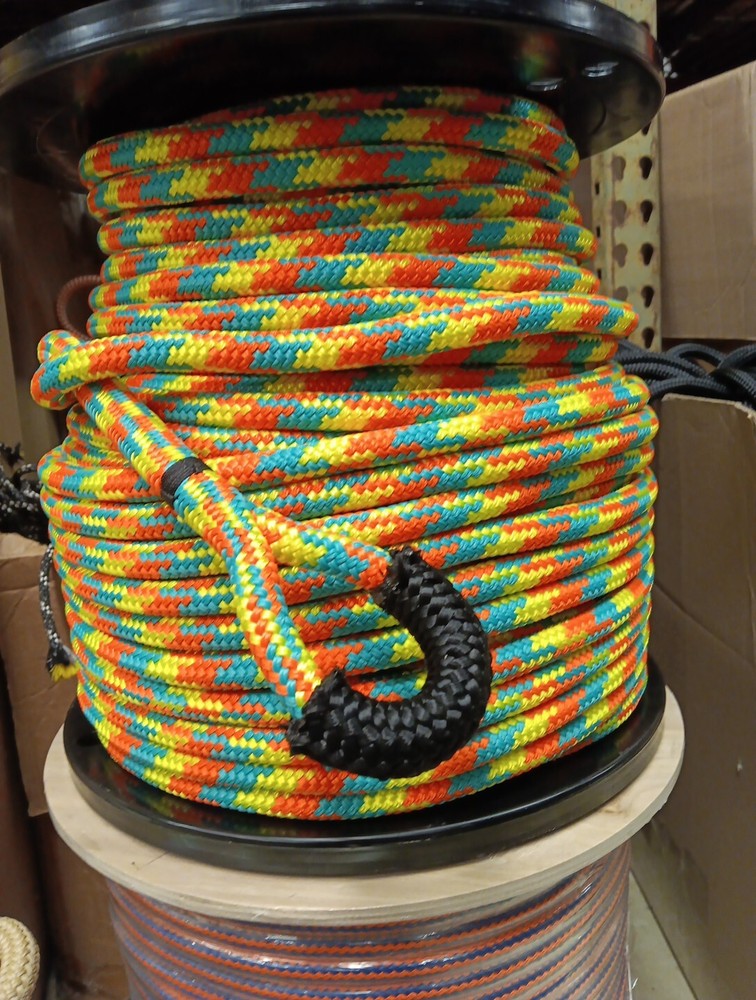 9/16 x 300 ft. PullTug™ Double Braid Polyester Maritime/Industrial Pulling Rope.