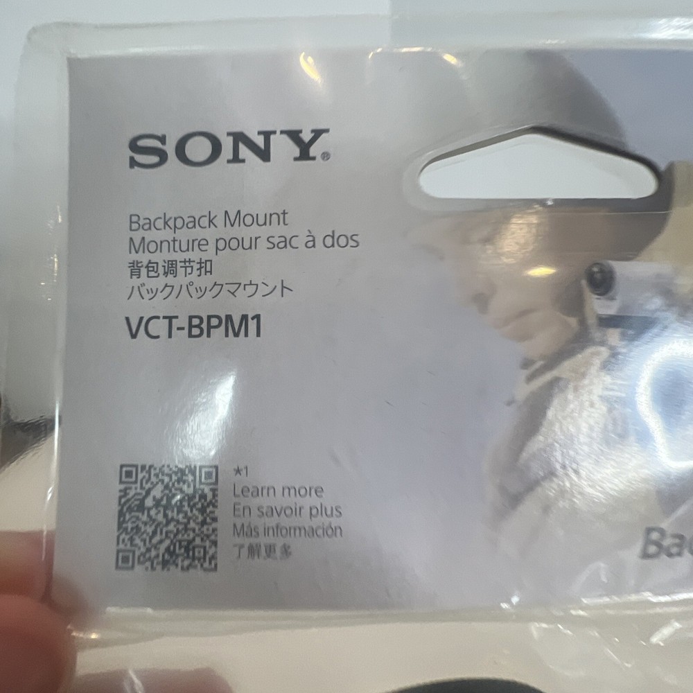 SONY VCT-BPM1 Backpack Mount New In Package, For Camera
