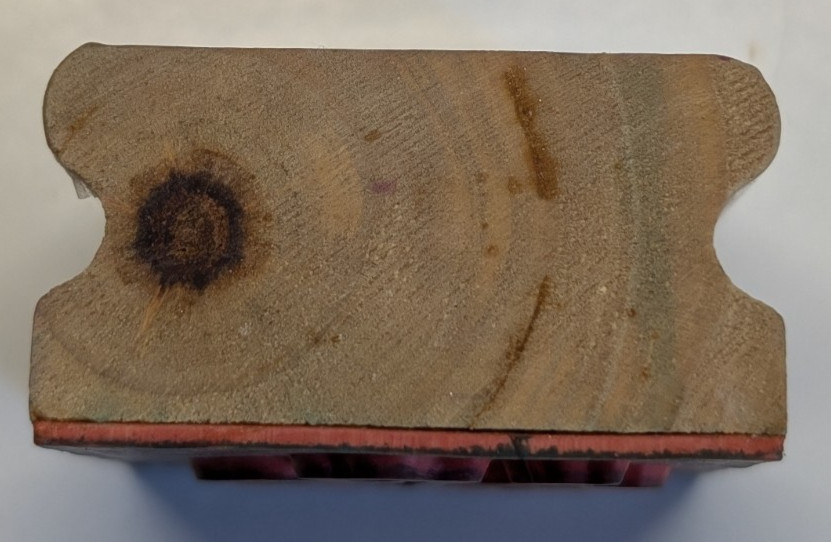 Wood/Rubber Stamp Spring Flower