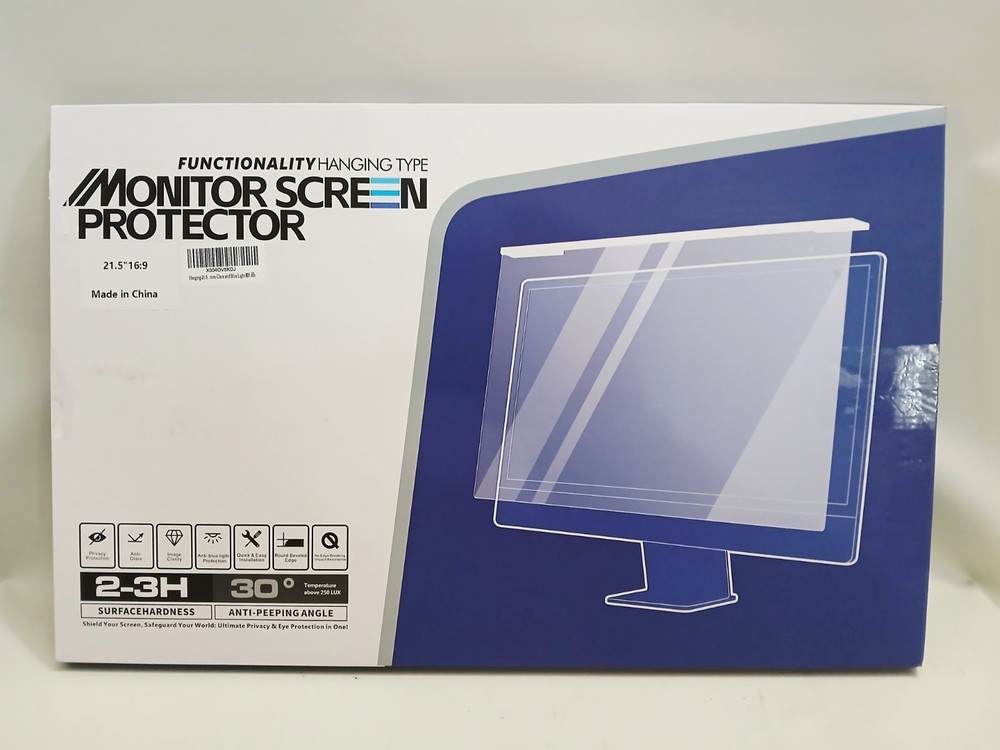 Hanging Computer Privacy Screen Protector Shield Compatible for 21.5 inch 16:9