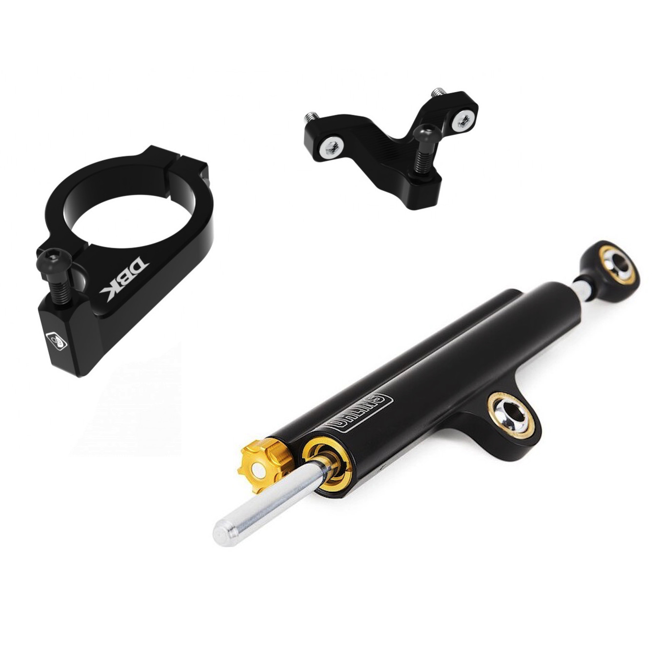 Ducabike Ducati Panigale V2 Black Öhlins Steering Damper Kit 2025+