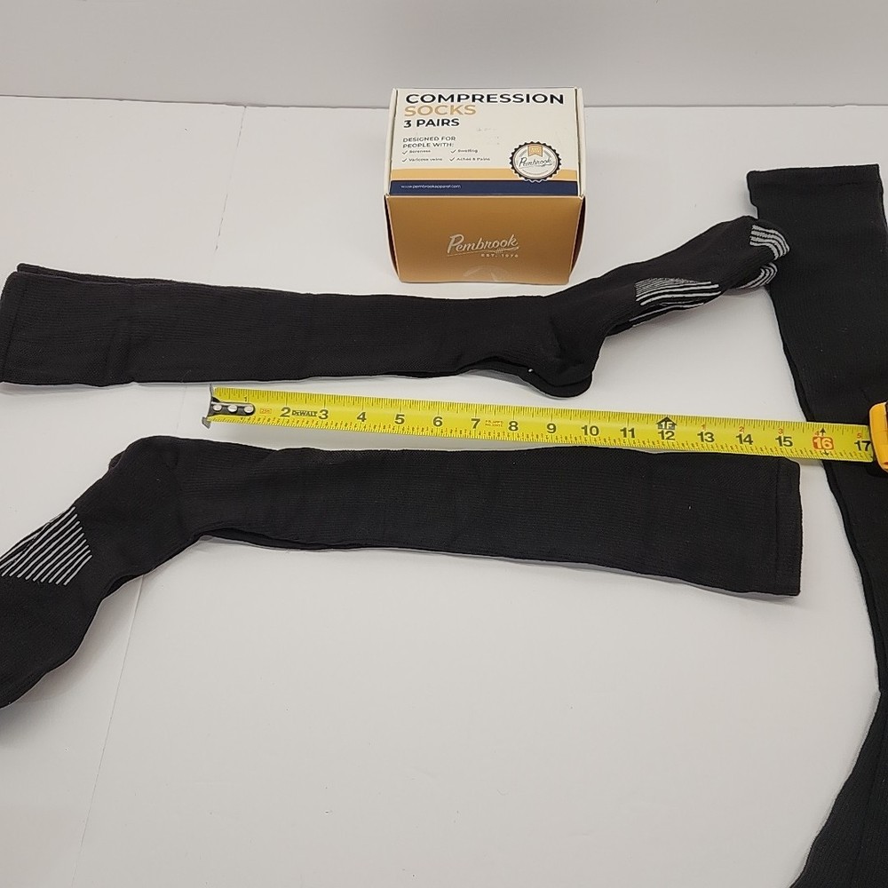 Pembrook Compression Socks XXL 3 pack
