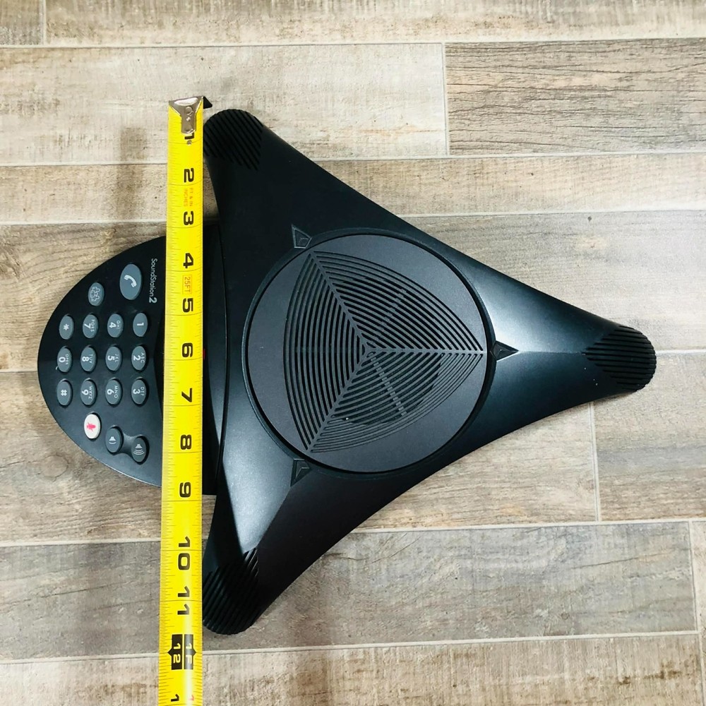 Polycom Soundstation 2 Basic Non Expandable Conference Phone Wall Plug Carry Bag