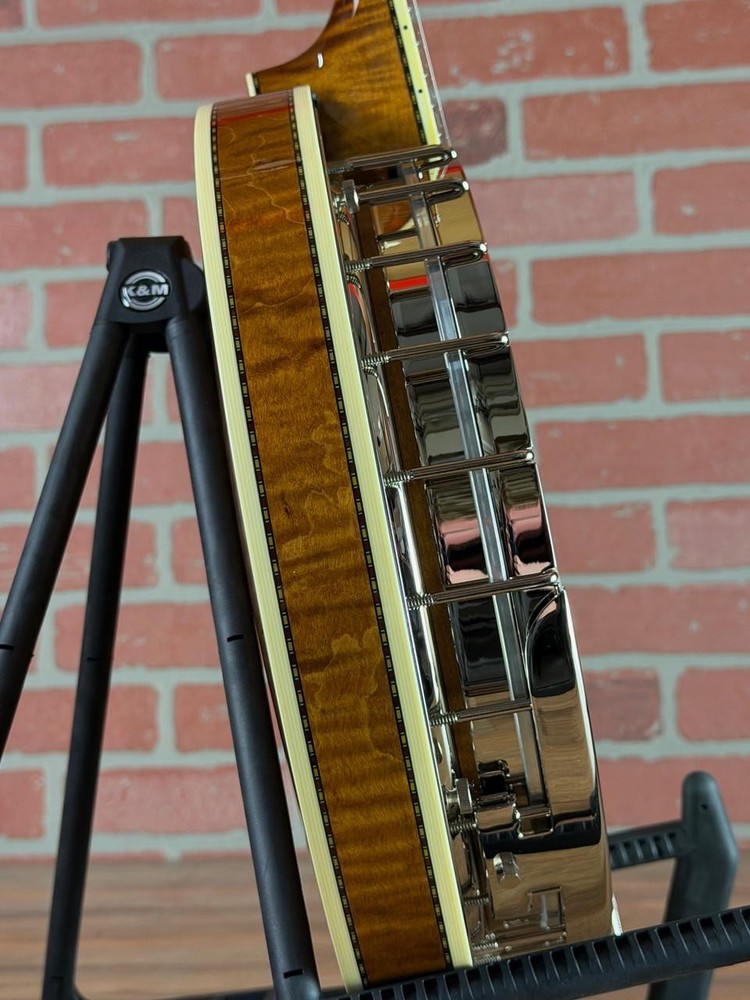 Deering Calico 5-String Banjo - Honey Amber