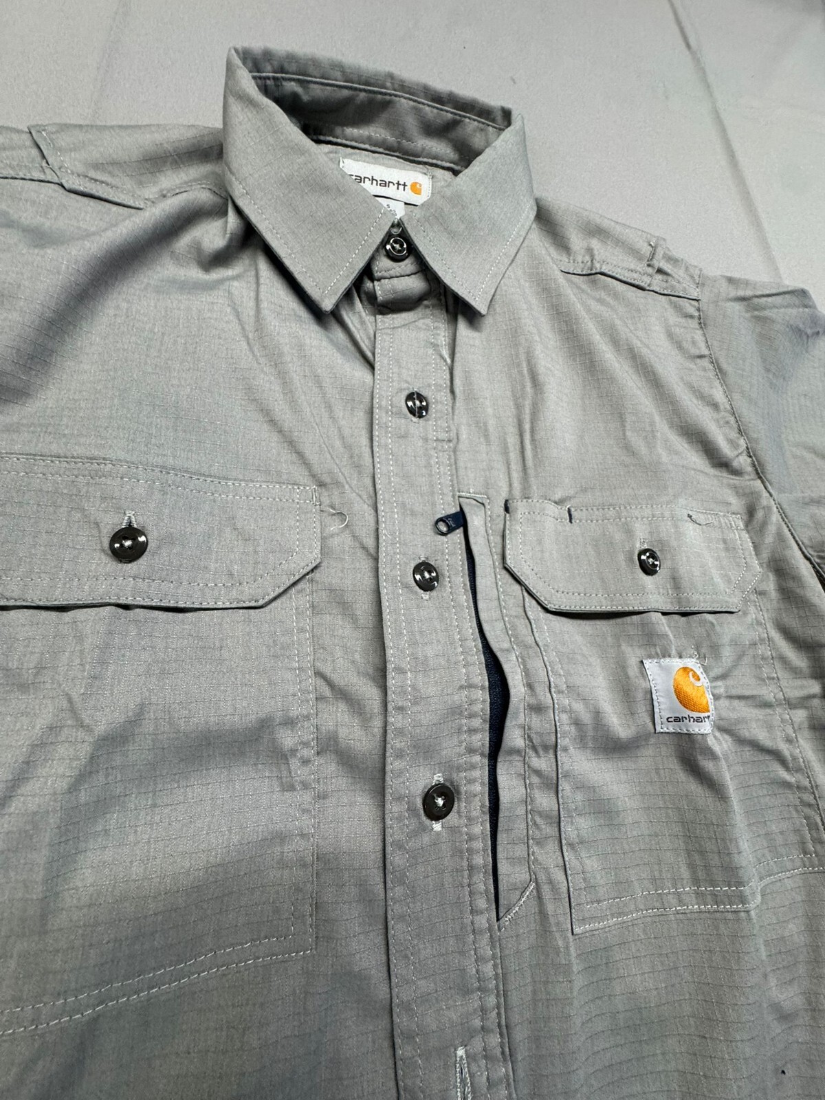 Carhartt Men's Short-Sleeve Button-Down Work Shirt New