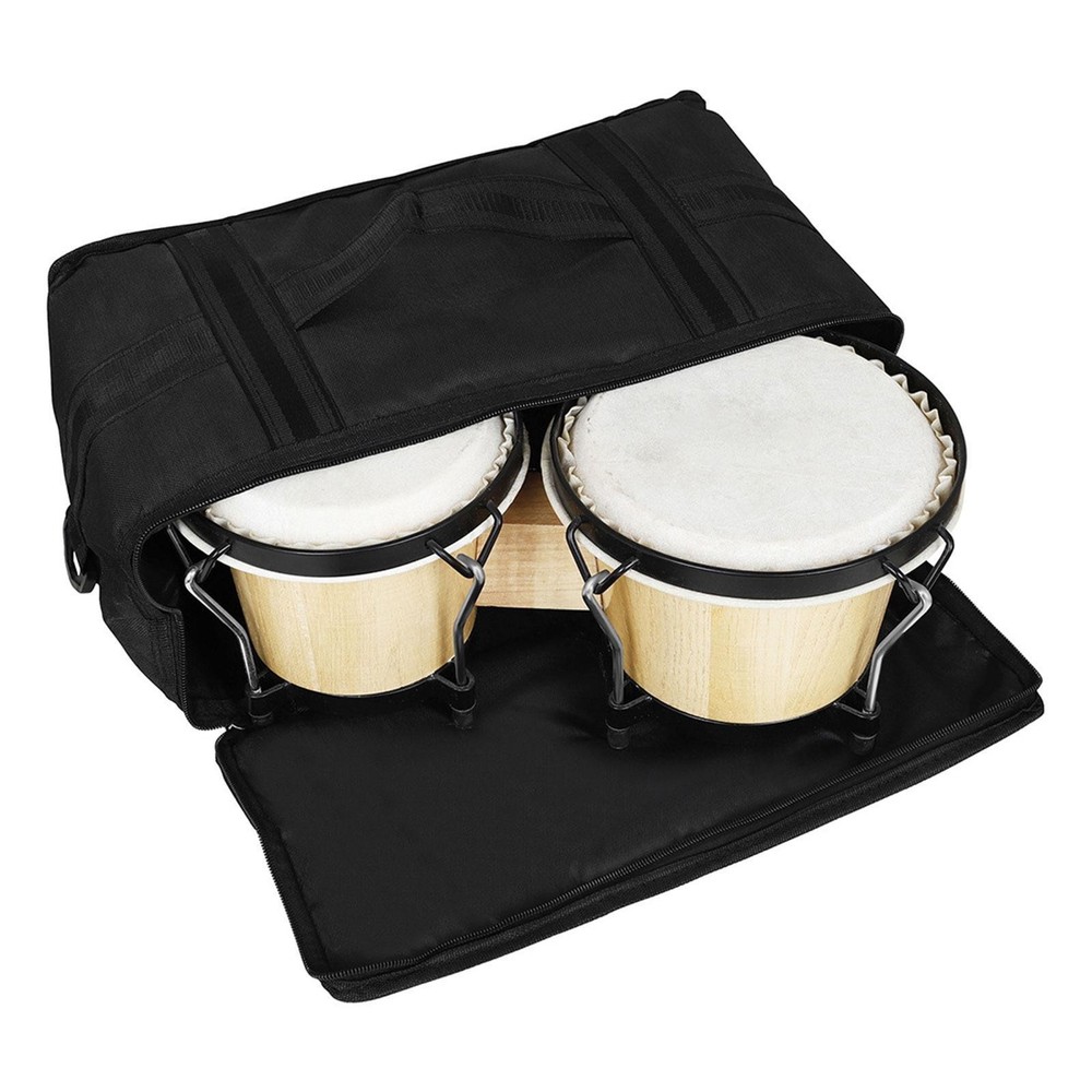 Bongo Drum Storage Bag Thick Padding Drum Case for Concert Band Player