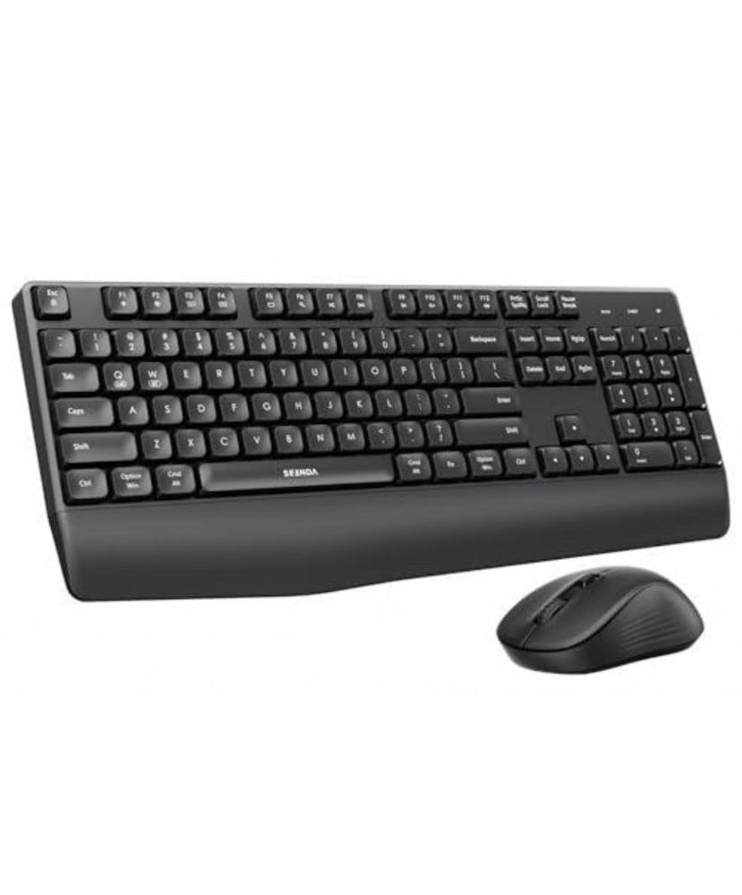 seenda Bluetooth Keyboard and Mouse, COE200 USB + Bluetooth Multi Device, Erg...