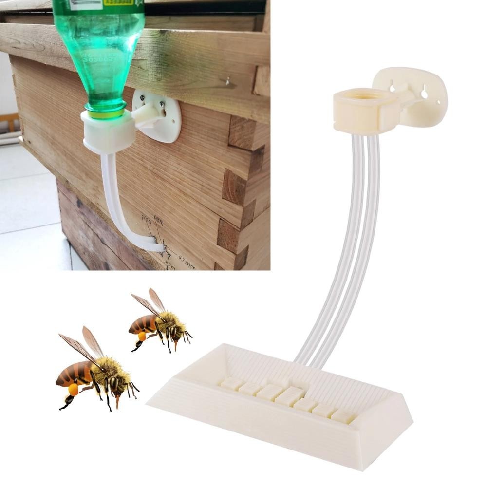 Beekeeping Feeder Feeding Inside Beehive Plastic Honey Sugar FeedTrough Bee Tool