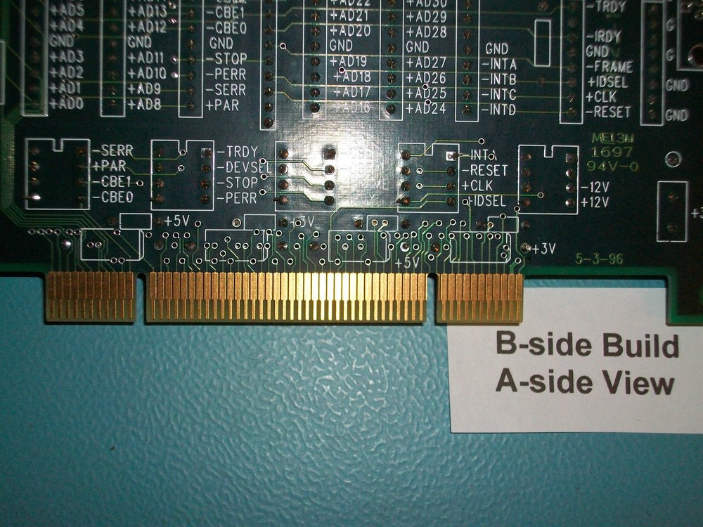 Universal PCI Logic Analyzer Probe Test Interface Card/Bus Extender - Build B