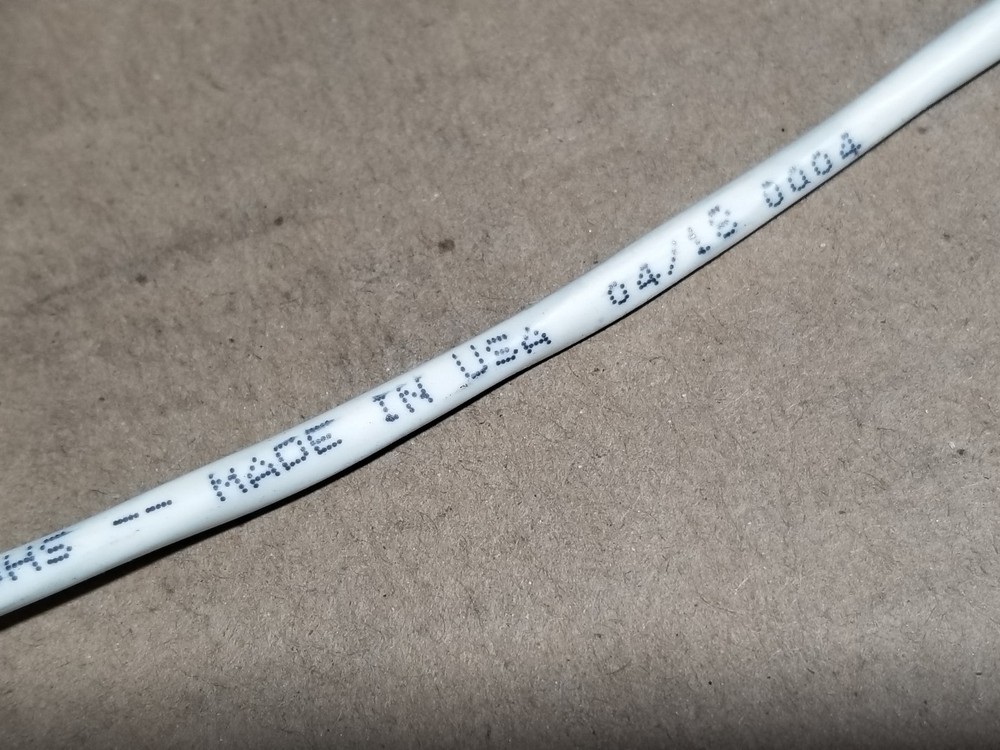 Carol E2106S 22/6C Shielded Control/Communications Cable Plenum White /100ft