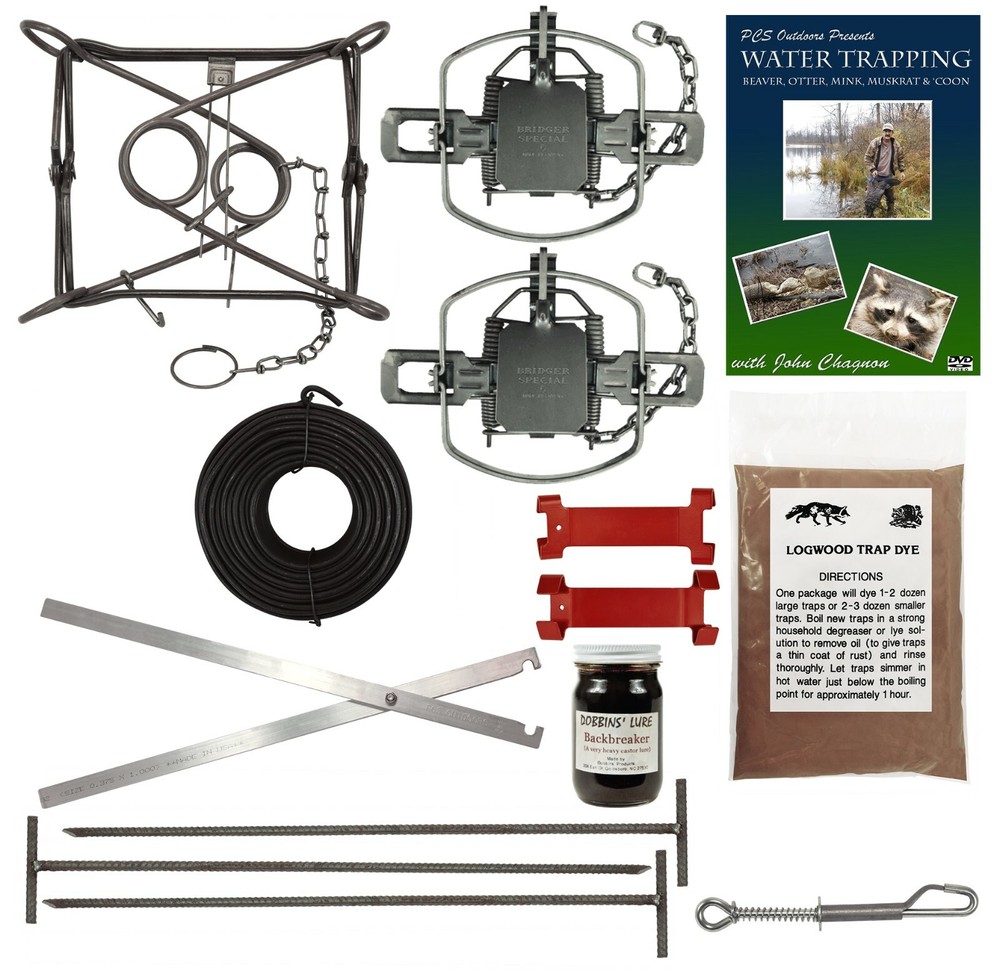 PcsOutdoors Standard Beaver Trapping Starter Kit
