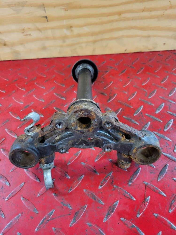 1974 Suzuki TS125 Lower Triple Tree Assembly