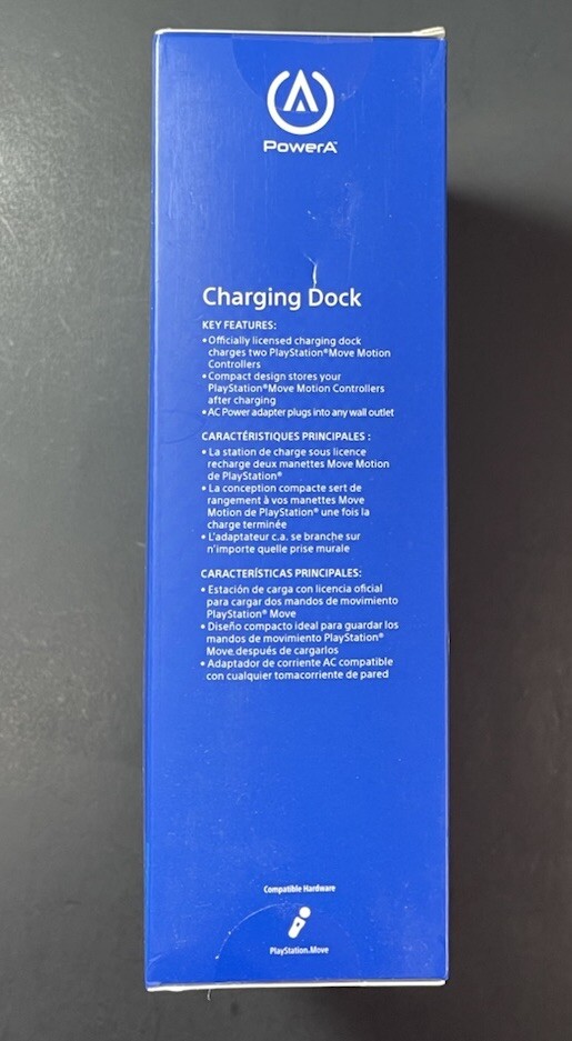 Official PS Move Controller Charging Dock [ Black ] NEW