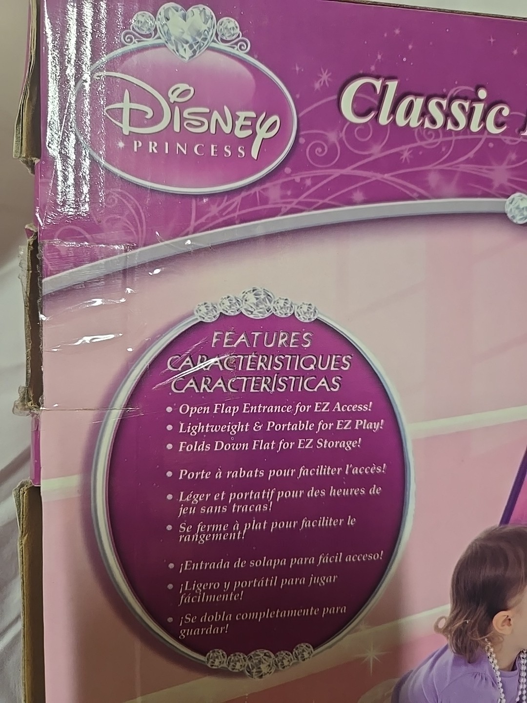 Disney Princess Classic Hideaway Pop-Up Play Tent By Playhut Princess Campout