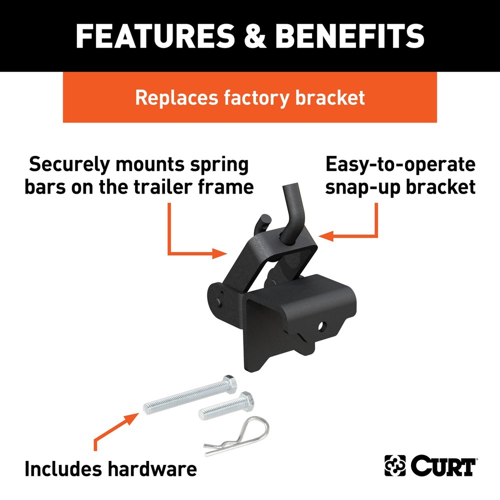 Curt 17008 Weight Distribution Hitch Hook-Up Bracket