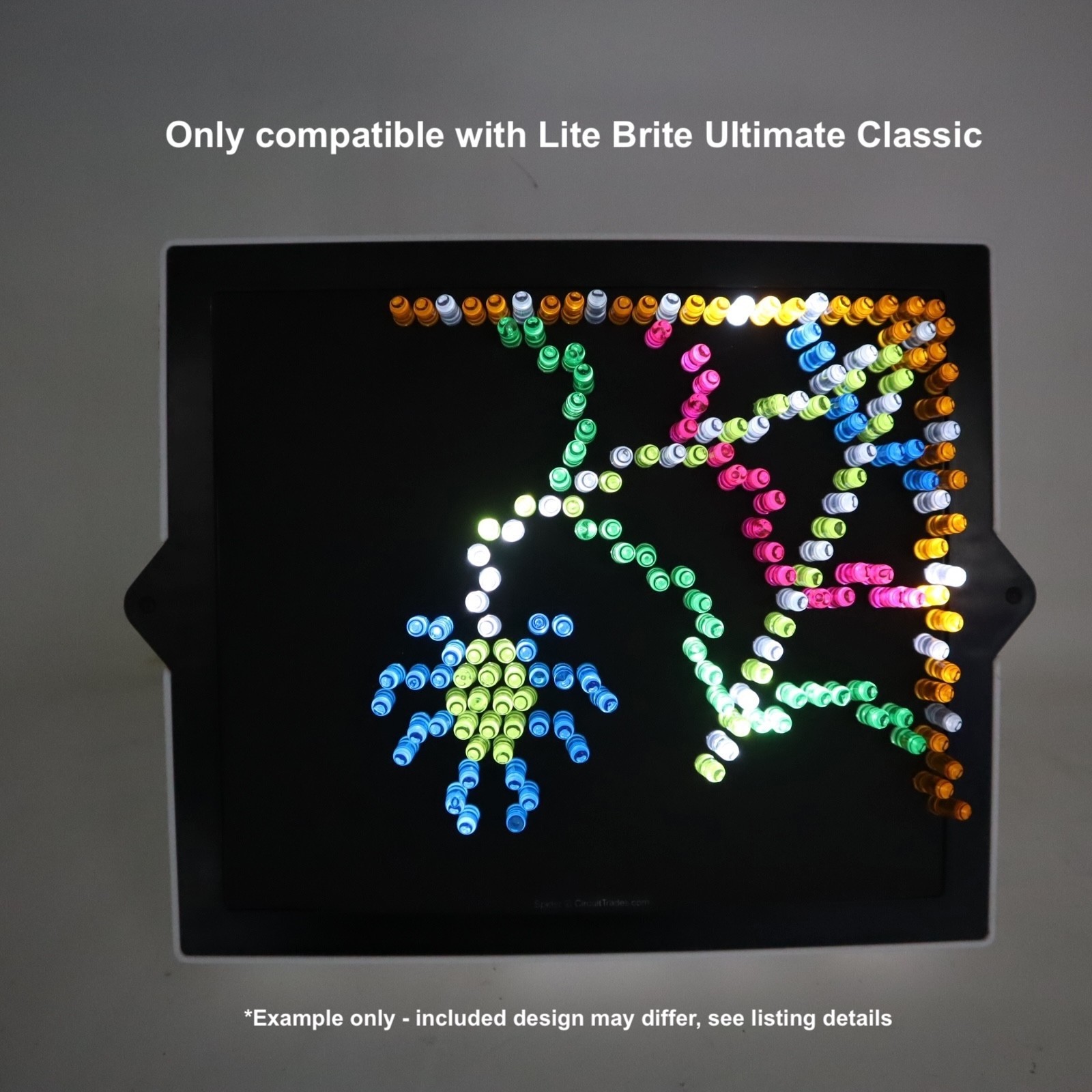 Paper Refill Sheets Template Patterns for Lite Brite Ultimate Classic - Vehicles