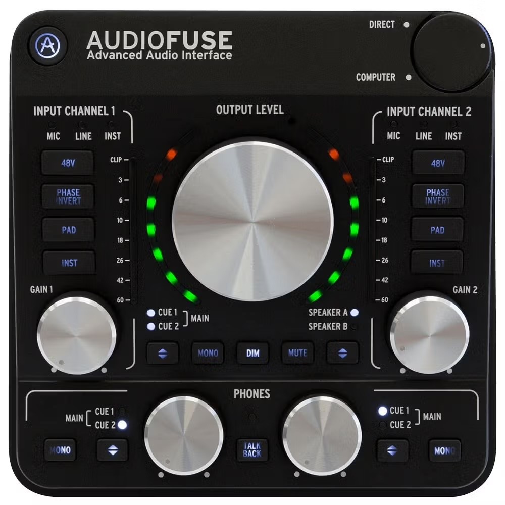 Arturia AudioFuse Rev 2 Advanced Audio Interface