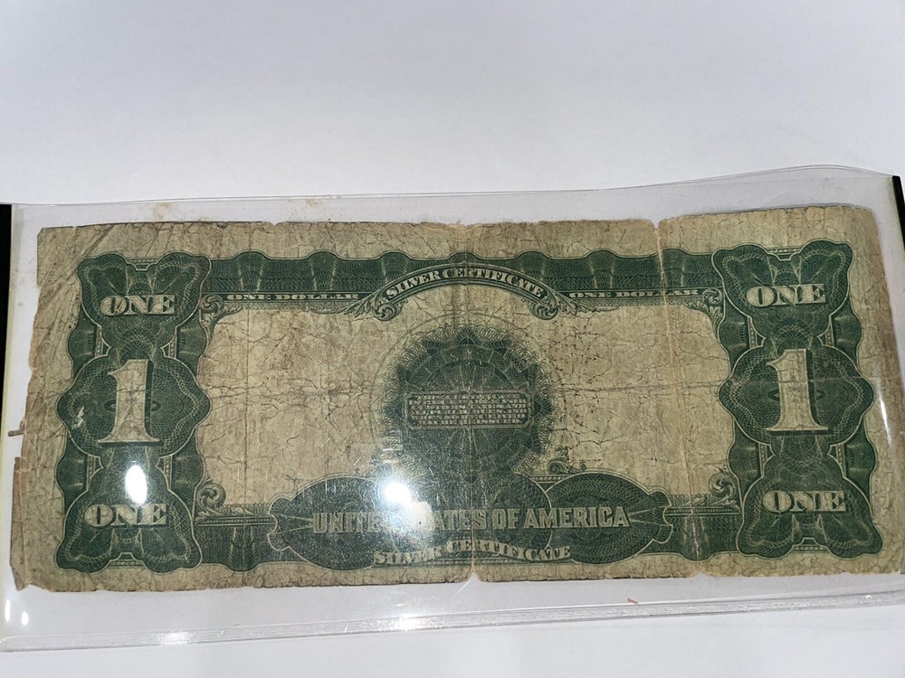 AUG 4th 1899 $1 silver note~RARE NOTE!