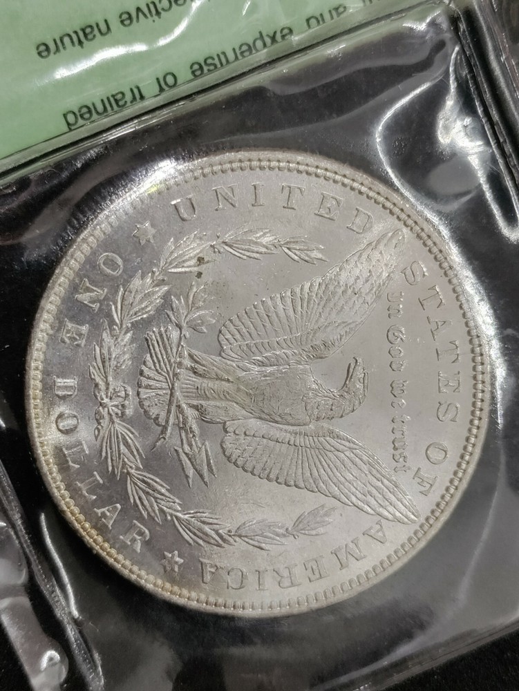 Unc Uncirculated 1885 Morgan Silver Dollar - $1 Mint State MS+ BU