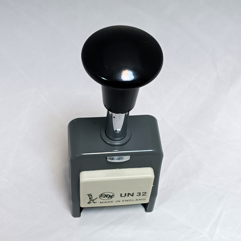 Rexel ENM Automatic Numbering Machine, Vintage Letterpress Machine
