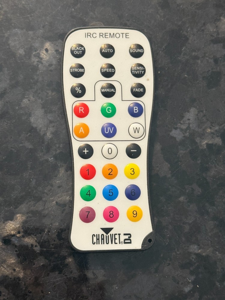 Chauvet DJ IRC-6 Remote new