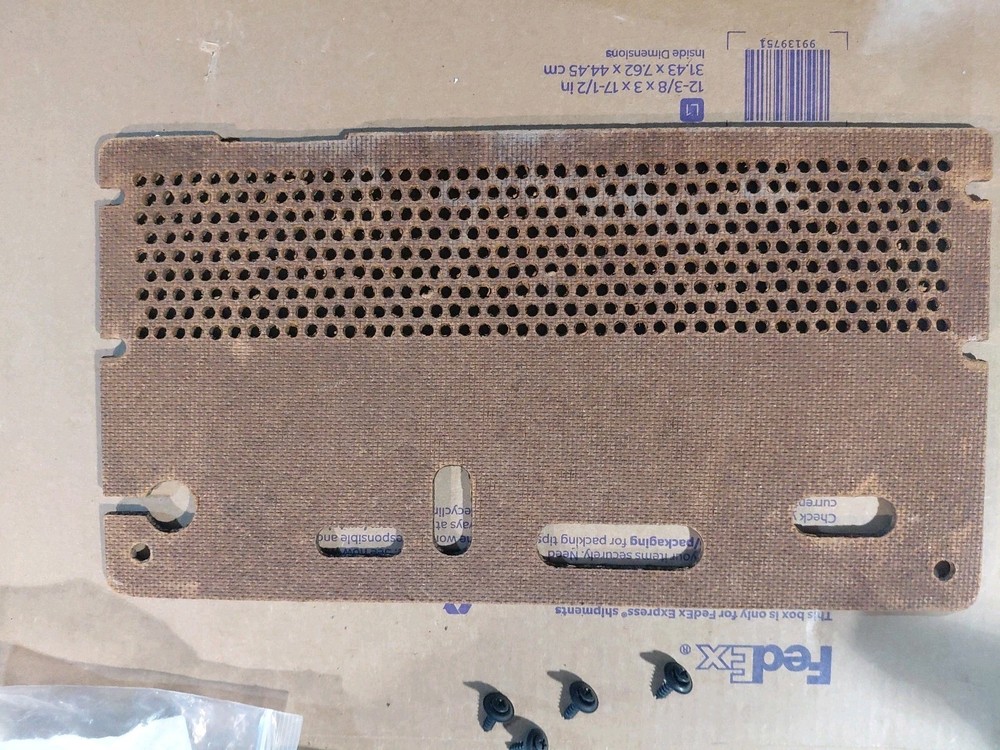 Hallicrafters S - 38D Back Cover