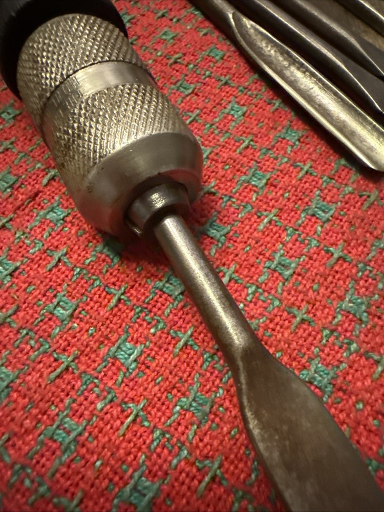 Antique Bridgeport Hardware Co Multi-Tool USA 🇺🇸 Early W/ 9 Bits